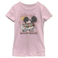 thumbnail image 1 of Girl's Mickey & Friends Beach Ready Mickey Mouse Graphic Tee Light Pink X Small, 1 of 4