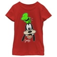 thumbnail image 1 of Girl's Mickey & Friends Goofy Portrait  Graphic Tee Red Small, 1 of 5