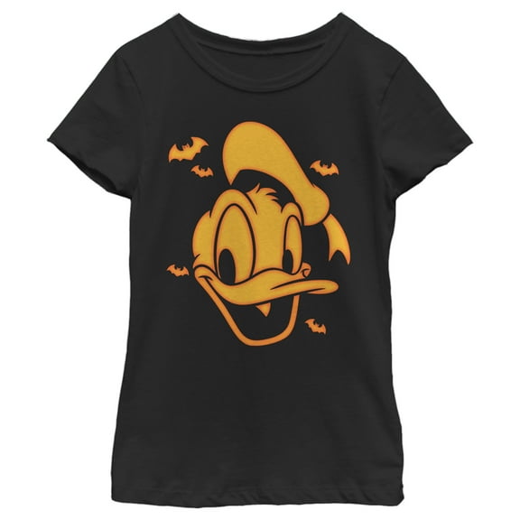 Girl's Mickey & Friends Halloween Donald Duck Graphic Tee