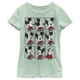 thumbnail image 1 of Girl's Mickey & Friends Mickey Mouse All Emotions Grid  Graphic Tee Mint Small, 1 of 4