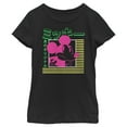 thumbnail image 1 of Girl's Mickey & Friends Mickey Mouse Neon Kanji  Graphic Tee Black Medium, 1 of 4