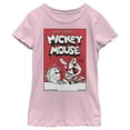 thumbnail image 1 of Girl's Mickey & Friends Mickey Mouse One Man Band  Graphic Tee Light Pink X Large, 1 of 4