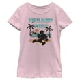thumbnail image 1 of Girl's Mickey & Friends Mickey Mouse Summer Vibes  Graphic Tee Light Pink Small, 1 of 4