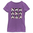 thumbnail image 1 of Girl's Mickey & Friends Retro Photo Grid  Graphic Tee Purple Berry Large, 1 of 4