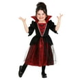 thumbnail image 1 of Girl's Midnight Vampira Costume, 1 of 5