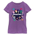 thumbnail image 1 of Girl's Minecraft Alex Steve Portal Party Graphic T-Shirt, 1 of 9