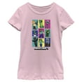 thumbnail image 1 of Girl's Minecraft Boxed Mobs Graphic Tee Light Pink Large, 1 of 4