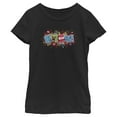 thumbnail image 1 of Girl's Minecraft Creeper Boom Colorful  Graphic Tee Black Medium, 1 of 4