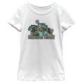 thumbnail image 1 of Girl's Minecraft Diamond Miner  Graphic Tee White Large, 1 of 4