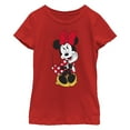 thumbnail image 1 of Girl's Minnie Mouse Adorable Pose  Graphic T-Shirt, 1 of 5