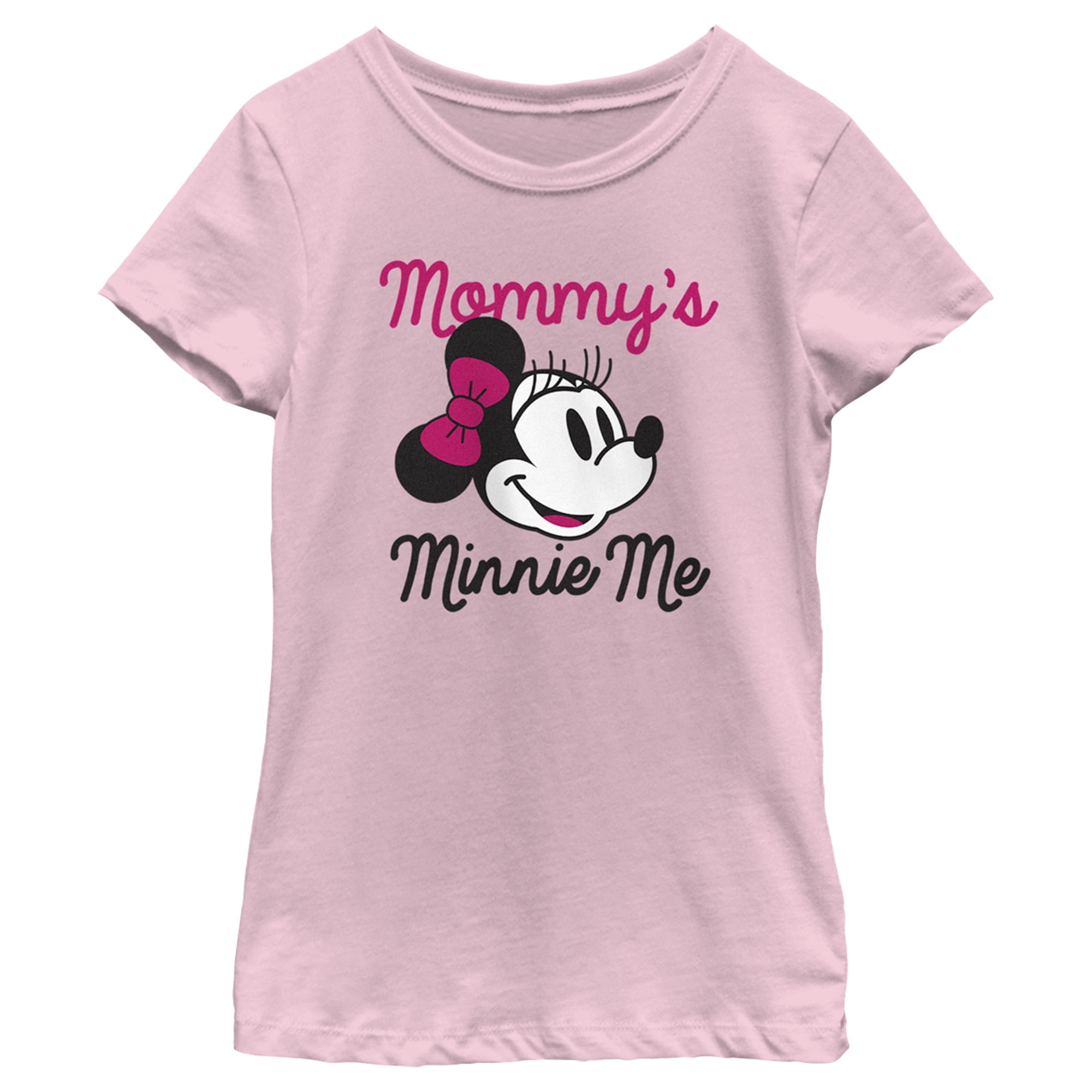 Girl's Minnie Mouse Mommy's Minnie Me Portrait Graphic Tee Light