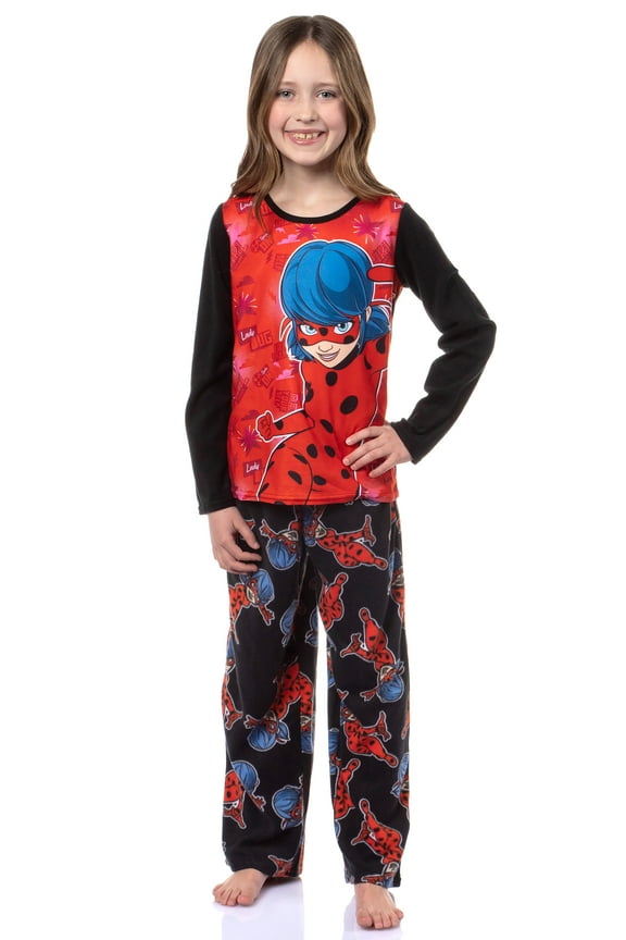 Miraculous Ladybug Girls Be Yourself Girl Power 2 Piece Pajama Set