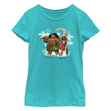 Girl's Moana 2 Together Again  Graphic T-Shirt