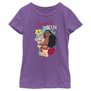 Girls Moana Friend of the Ocean Graphic T-Shirt