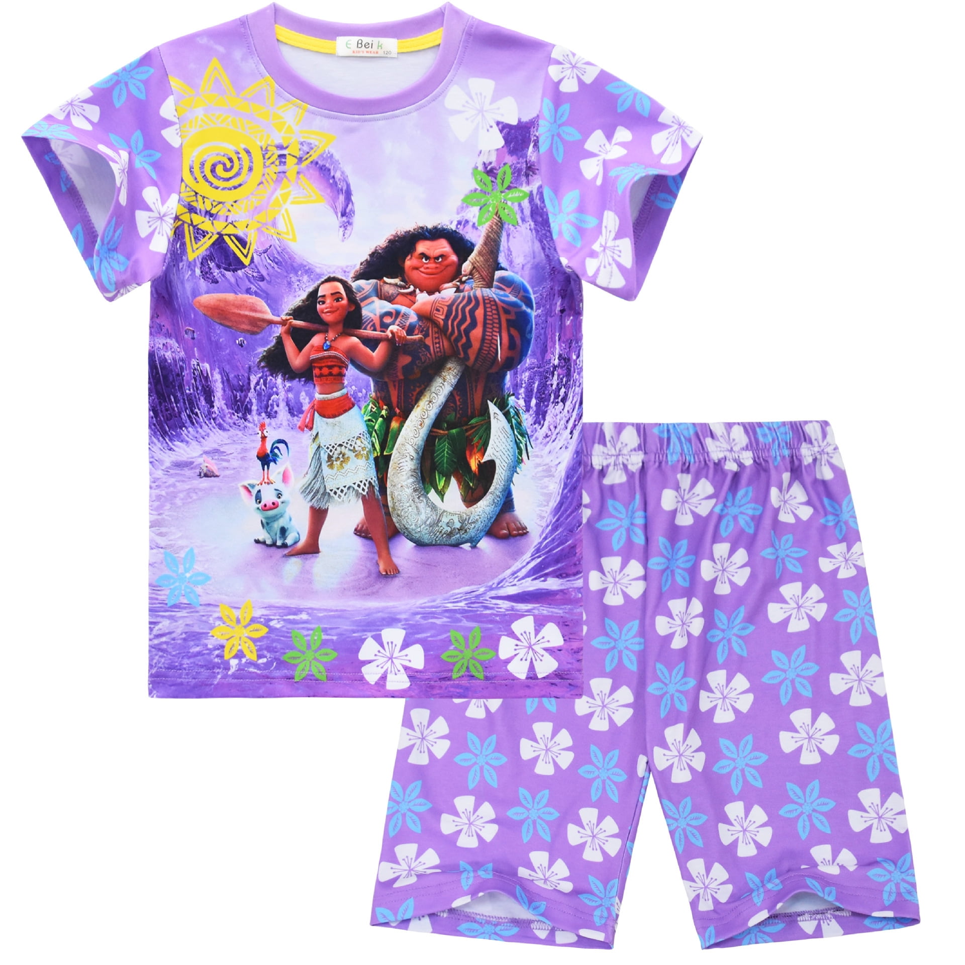 Boys moana pjs sale