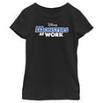 thumbnail image 1 of Girl's Monsters at Work Classic Logo Tee  Graphic Tee Black Medium, 1 of 4