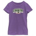 thumbnail image 1 of Girl's Mossy Oak Break-Up Country Logo  Graphic Tee Purple Berry X Small, 1 of 4