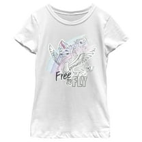 Girl's My Little Pony: Friendship is Magic Free To Fly  Graphic T-Shirt