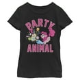 thumbnail image 1 of Girl's My Little Pony: Friendship is Magic Pinkie Pie Party Animal  Graphic Tee Black X Large, 1 of 4