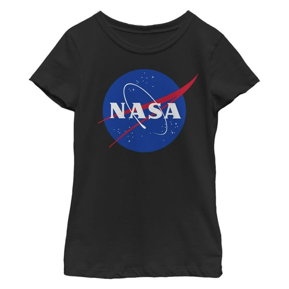 Girl's NASA Classic Logo  Graphic T-Shirt
