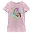 thumbnail image 1 of Girl's Nintendo Animal Crossing New Horizons Flower Magic  Graphic Tee Light Pink X Large, 1 of 3