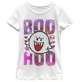 thumbnail image 1 of Girl's Nintendo Boo Hoo  Graphic Tee White Medium, 1 of 4