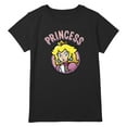 thumbnail image 1 of Girl's Nintendo Princess Peach Circle Graphic T-Shirt, 1 of 3