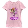 thumbnail image 1 of Girl's Nintendo Splatoon Squid Kid Graphic Tee Light Pink Small, 1 of 3