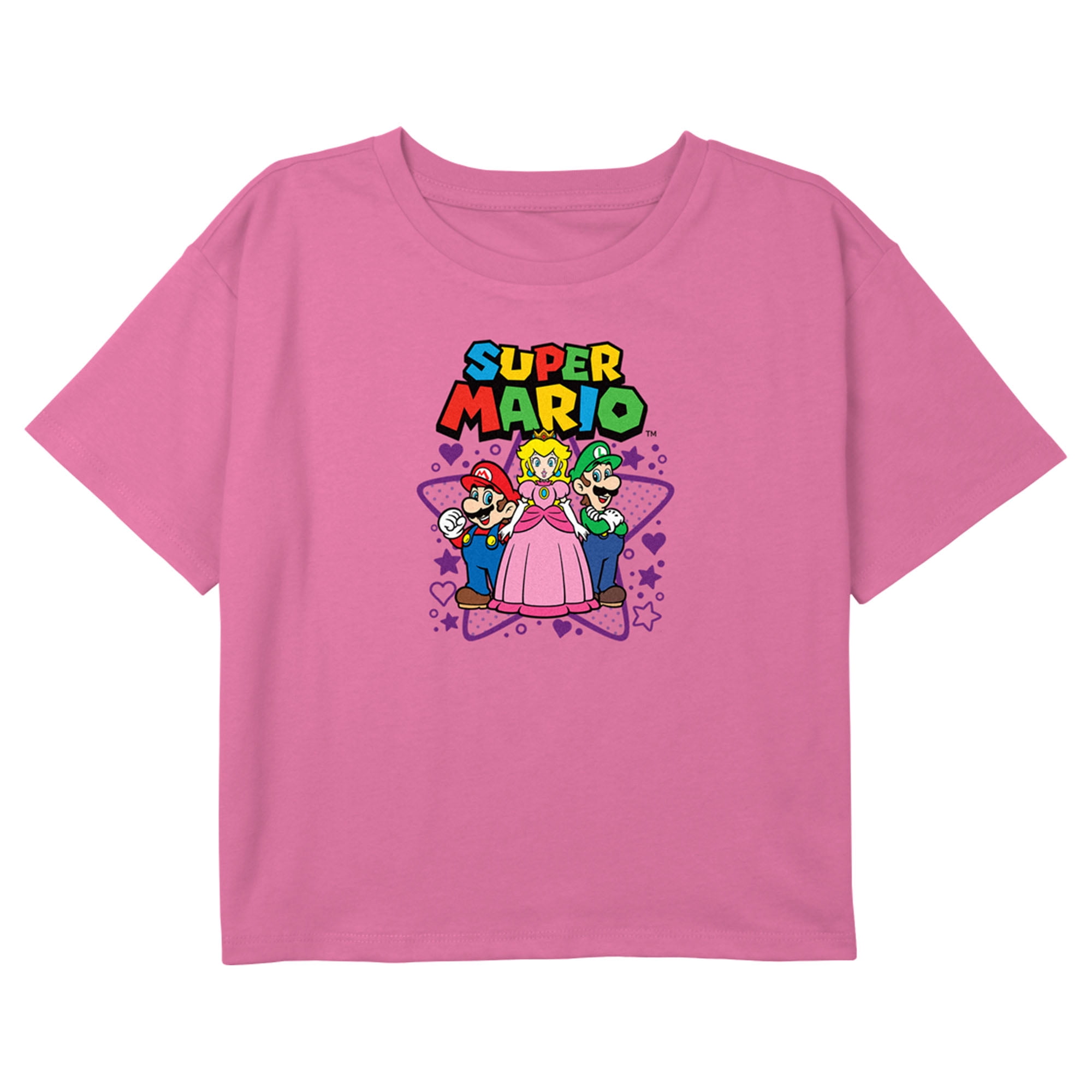 Nintendo Super Mario Bros Girls Logo Graphic Tee Costa Rica Ubuy
