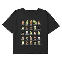Girl's Nintendo Super Mario Bros Classic Characters Graphic T-Shirt