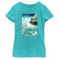 thumbnail image 1 of Girl's Nintendo The Legend of Zelda: Tears of the Kingdom Game Poster  Graphic Tee Tahiti Blue X Small, 1 of 4