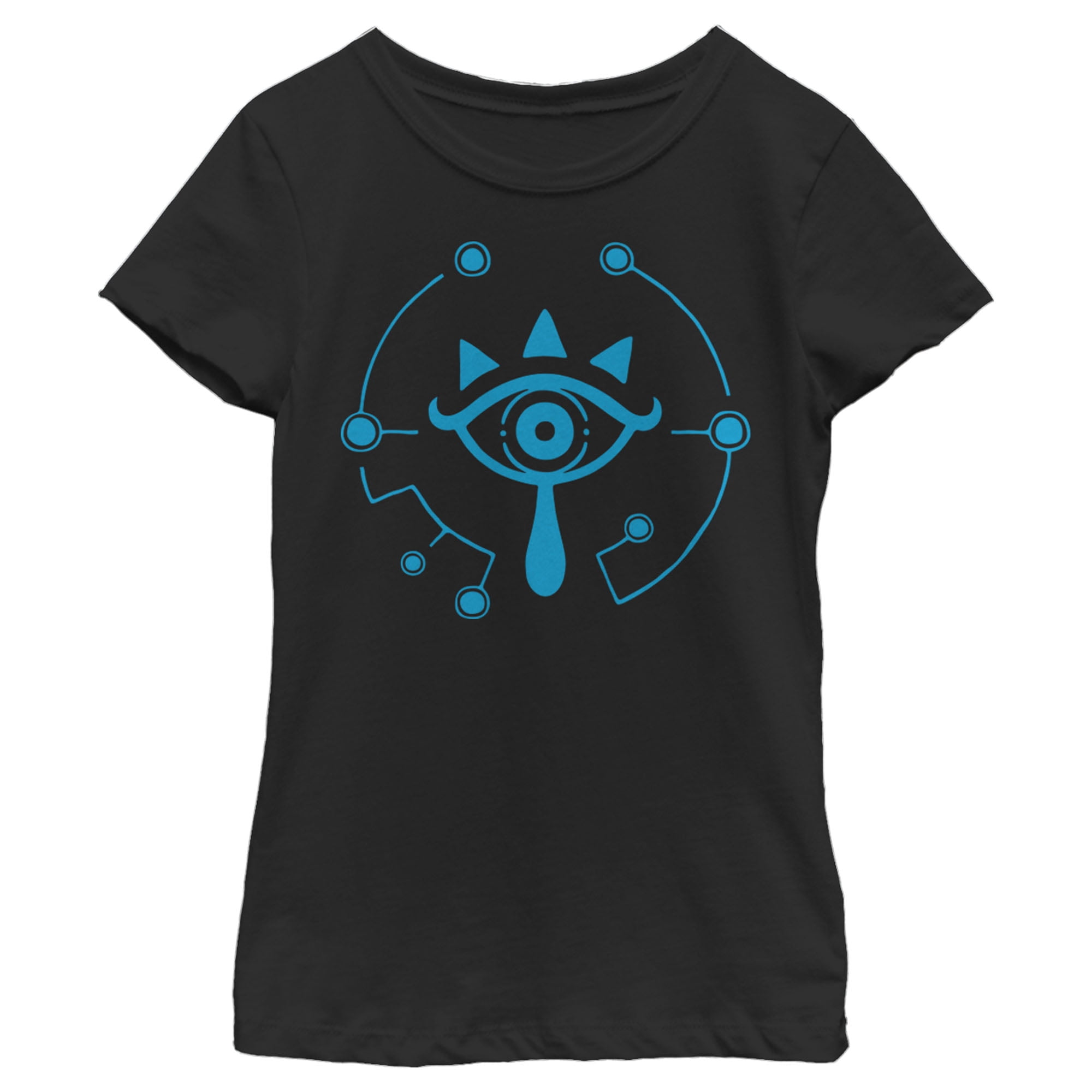 Zelda Breath Of The Wild Sheikah Eye Logo Graphic T-Shirt Zelda Breath Of The Wild Sheikah Eye Logo Graphic T-Shirt
