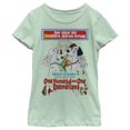 thumbnail image 1 of Girl's One Hundred and One Dalmatians Original Movie Poster  Graphic Tee Mint Large, 1 of 4