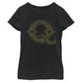 thumbnail image 1 of Girl's Onward Quests Game Symbol Graphic Tee Black X Large, 1 of 3