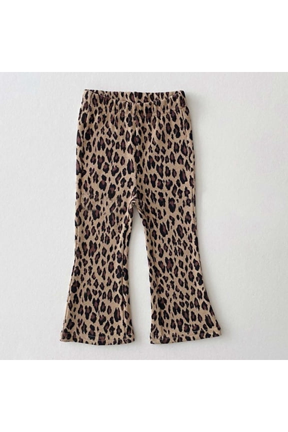 Girl's Pants Knitted Leggings Joggers Harem Toddler Drawstring Bottoms