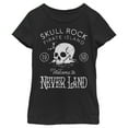 thumbnail image 1 of Girl's Peter Pan Welcome to Pirate Island  Graphic Tee Black X Large, 1 of 4