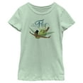 thumbnail image 1 of Girl's Peter Pan & Wendy Tinker Bell I'm Always Fly  Graphic Tee Mint Large, 1 of 4