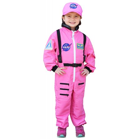Girl's Pink Astronaut Costume