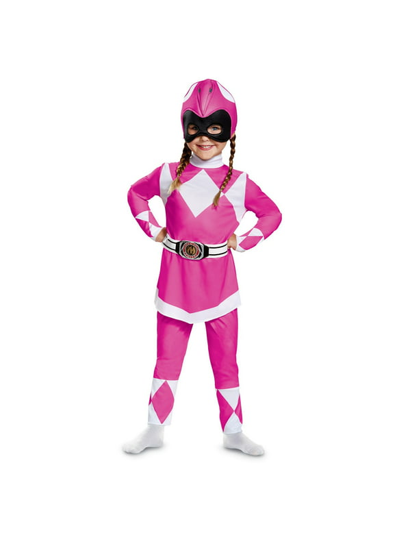 Girl's Pink Power Ranger Classic Toddler Halloween Costume
