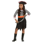 Girl's Pirate Captain Costume Dress