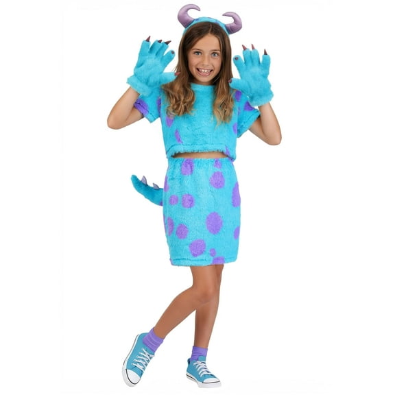 Girl's Pixar Monster's Inc Sulley Costume