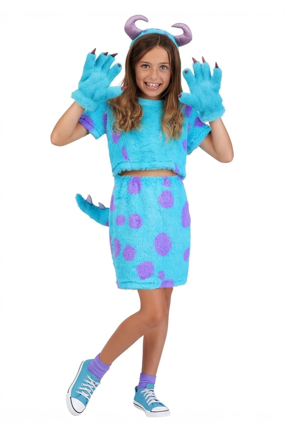 Girl's Pixar Monster's Inc Sulley Costume