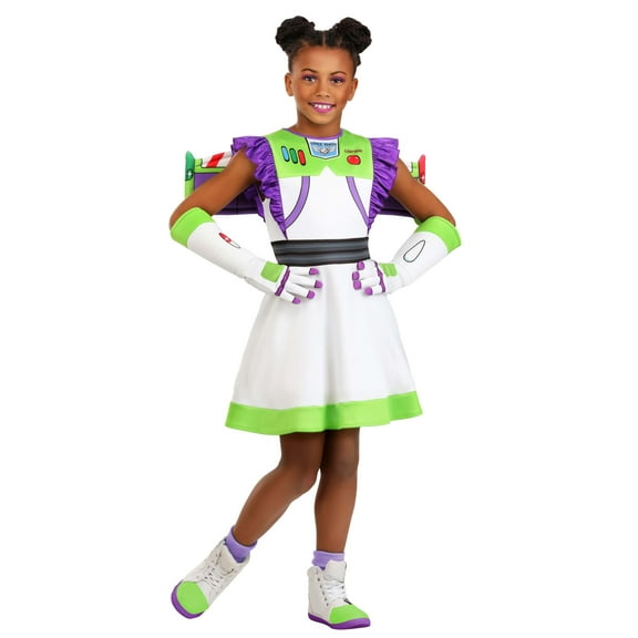 Girl's Pixar Toy Story Buzz Lightyear Costume Dress