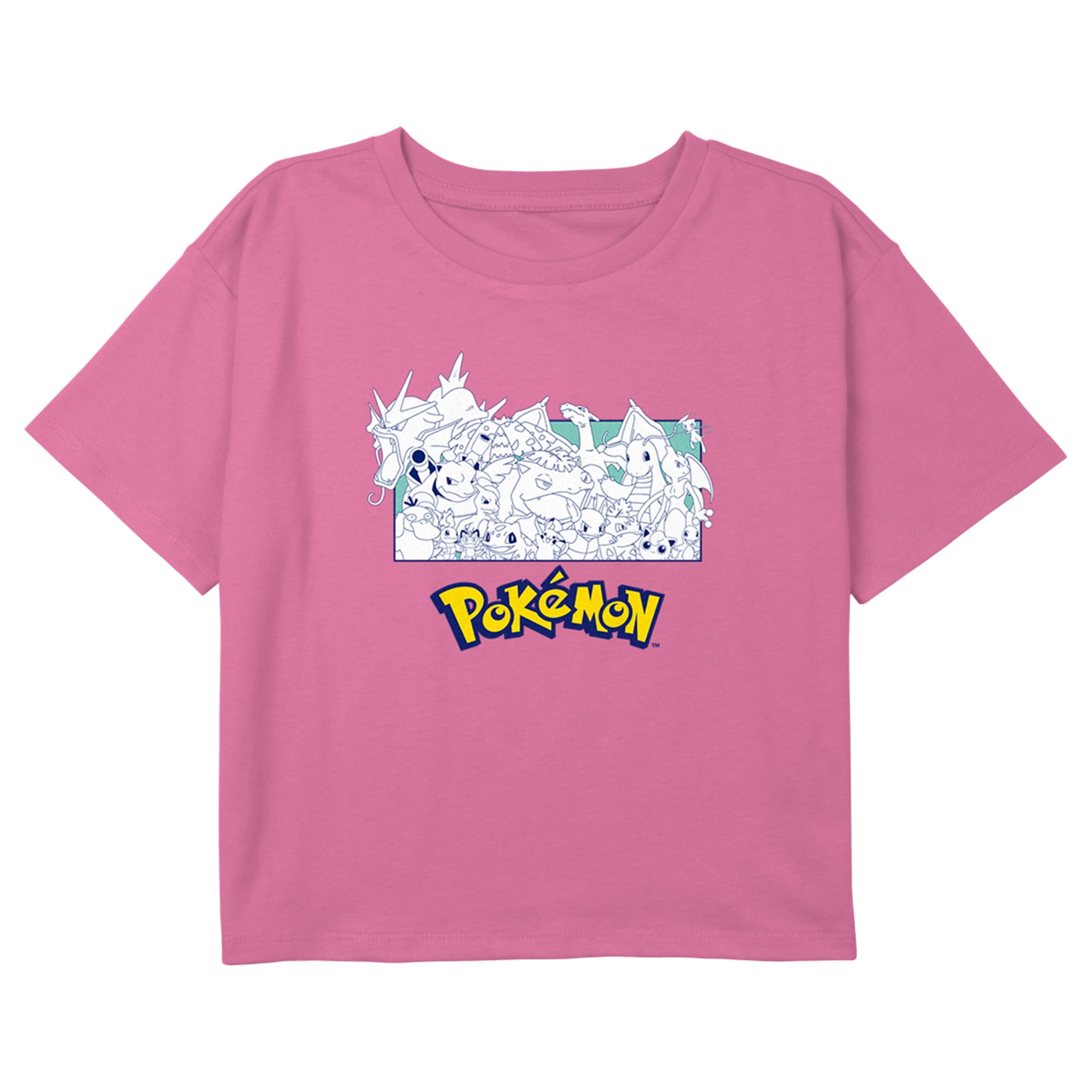 Pink black and white graphic sale tees