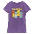 thumbnail image 1 of Girl's Pokemon Character Boxes  Graphic Tee Purple Berry Small, 1 of 4