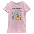 thumbnail image 1 of Girl's Pokemon Gotta Catch ‘Em All Flowers Graphic Tee Light Pink Medium, 1 of 4
