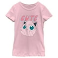 thumbnail image 1 of Girl's Pokemon Jigglypuff Cute Graphic T-Shirt, 1 of 4
