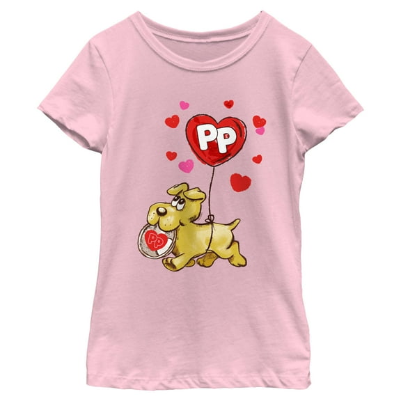 Girl's Pound Puppies Valentine's Day Doggie  Graphic T-Shirt