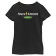 thumbnail image 1 of Girl's Power Rangers Beast Morphers Logo  Graphic Tee Black X Large, 1 of 3