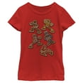 thumbnail image 1 of Girl's Power Rangers Power Ranger Cookies  Graphic Tee Red X Large, 1 of 5
